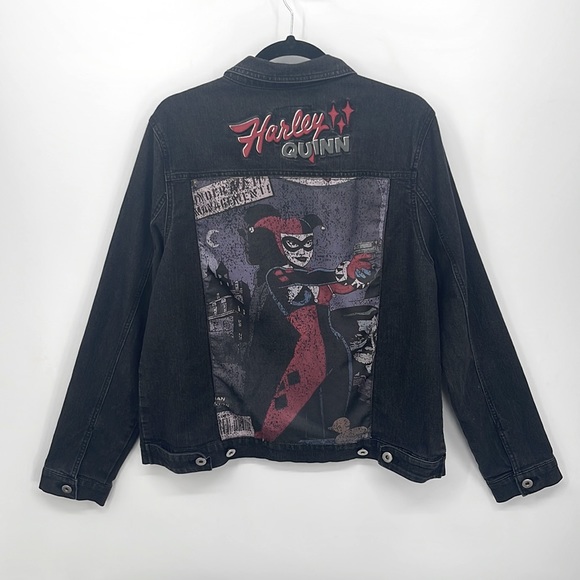 BATMAN Harley Quinn Jean Jacket - Picture 3 of 4